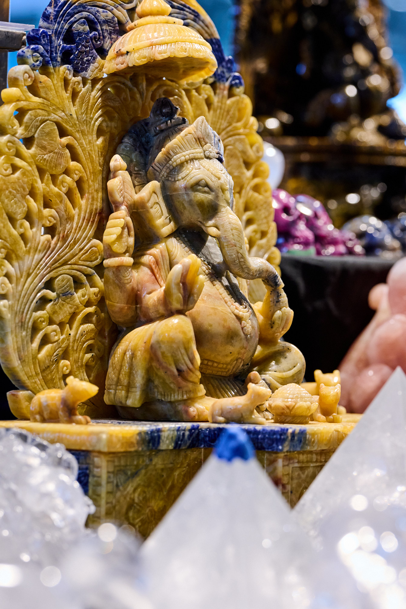 Exclusive stone carvings